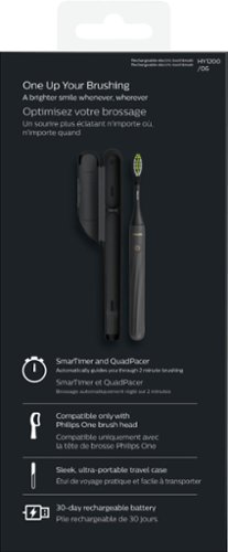 Philips Sonicare - Philips One by Sonicare Rechargeable Toothbrush - Shadow