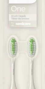 Philips Sonicare - Philips One by Sonicare 2pk Brush Heads - Snow White