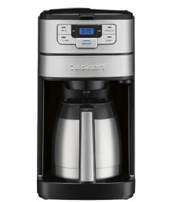 Cuisinart - Automatic Grind & Brew 10-Cup Thermal Coffeemaker - Black & Stainless