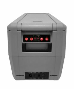 Whynter - 34 Quart Compact Portable Freezer Refrigerator with 12v DC Option - Gray