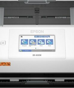 Epson - RapidReceipt RR-600W Wireless Receipt and Desktop Document Scanner