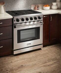 Thor Kitchen - 4.55 cu. ft. Freestanding Gas Convection Range with Storage Drawer - Stainless Steel/Natural Gas - Stainless steel