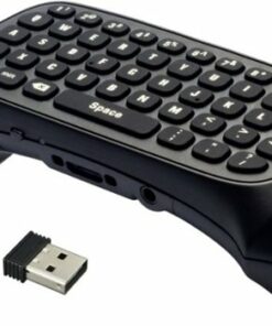 Insignia™ - Chat Pad Controller Keyboard for Xbox Series X, Xbox Series S & Xbox One - Black