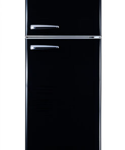 Galanz - Retro Refrigerator, 7.6 Cu.Ft - Black