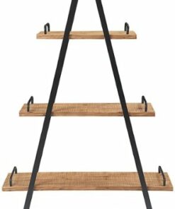 Finch - Morris A-Frame Industrial Bookshelf - Natural