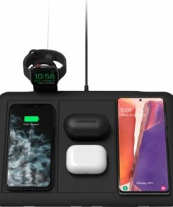 mophie - 4-in-1 Universal Wireless Charging Mat - Black