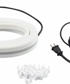 Philips - Geek Squad Certified Refurbished Hue Outdoor 197" Lightstrip - White