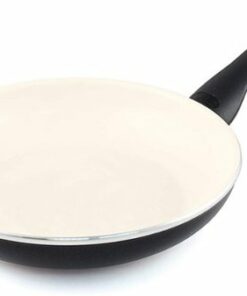 GreenPan - Rio Ceramic Nonstick 7" Open Frypan - Black