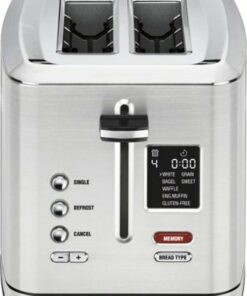 Cuisinart - 2-Slice Digital Toaster with MemorySet Feature - Stainless Steel