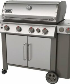 Weber - Genesis II S-435 4-Burner Propane Gas Grill - Stainless Steel
