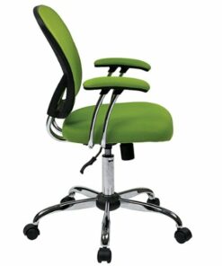 OSP Home Furnishings - Juliana Task Chair with Mesh Fabric Seat - Green