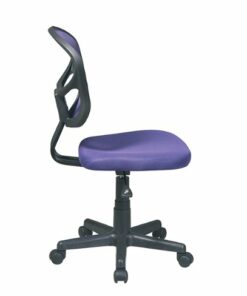 OSP Home Furnishings - Mesh Task Chair - Purple