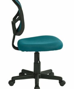OSP Home Furnishings - Mesh Task Chair - Blue