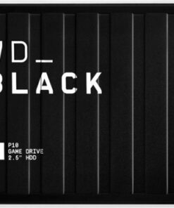 WD - BLACK P10 Game Drive for Xbox 4TB External USB 3.2 Gen 1 Portable Hard Drive - Black With White Trim