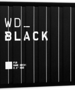 WD - BLACK P10 Game Drive for Xbox 2TB External USB 3.2 Gen 1 Portable Hard Drive - Black With White Trim