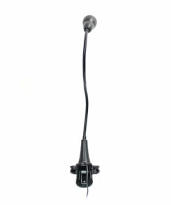 Simple Designs - 1W LED Gooseneck Clip Light Desk Lamp, Black