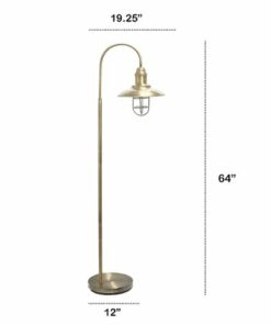 Lalia Home - Modern Farmhouse 1 Light Floor Lamp
