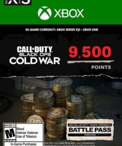 Call of Duty: Black Ops Cold War 9,500 Points [Digital]