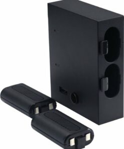 Insignia™ - Side Dock Dual Battery Charger for Xbox Series X - Black