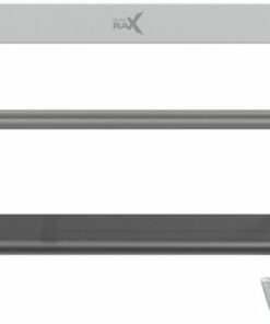 Gym Rax - 3 Ft. Add-On Bay + Gym Storage - Storm Grey
