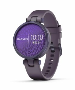 Garmin - Lily Sport Smartwatch 34mm Fiber-Reinforced Polymer - Midnight Orchid