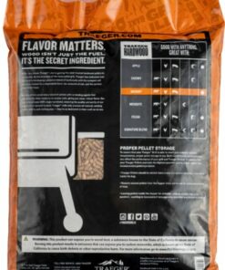 Traeger Grills - Premium Hardwood Pellets - Hickory - Brown