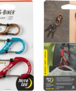 Nite Ize - S-Biner SlideLock Aluminum - 3 Pack - Assorted - Assorted
