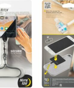 Nite Ize - Hitch Phone Anchor + Stretch Strap - Charcoal - Charcoal