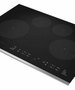 Whirlpool - 30" Built-In Electric Induction Cooktop with 4 Elements with Quick Cleanup - Stainless steel