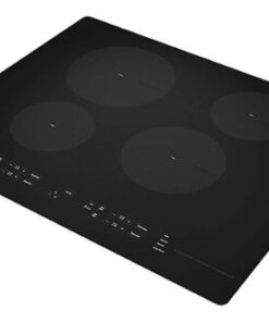 Whirlpool - 24" Built-In Electric Induction Cooktop with 4 Elements with Small Space - Black