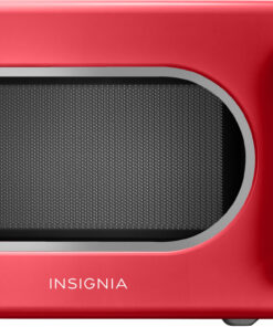 Insignia™ - 0.7 Cu. Ft. Retro Compact Microwave - Red