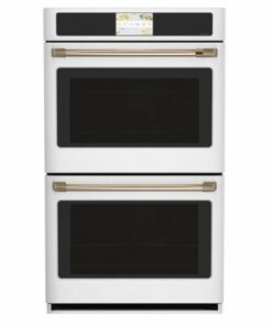 Café - 30" Built-In Double Electric Convection Wall Oven with True European Convection and In-Oven Camera - Matte White
