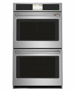 Café - 30" Built-In Double Electric Convection Wall Oven with True European Convection and In-Oven Camera - Stainless steel