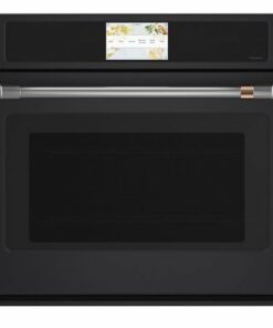 Café - 30" Built-In Single Electric Convection Wall Oven with True European Convection and In-Oven Camera - Matte Black