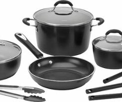 Cuisinart - P59BC-11BK 11-Piece Cookware Set - Black