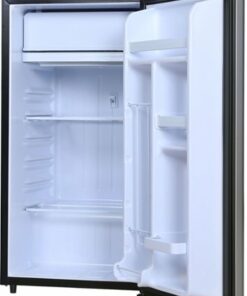 Frigidaire - Platinum Series Retro 3.2 Cu. Ft. Compact Fridge - Stainless with Chrome Trim - Stainless steel