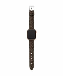 Michael Kors - Micro Logo Brown PVC 38/40mm Band for Apple Watch®