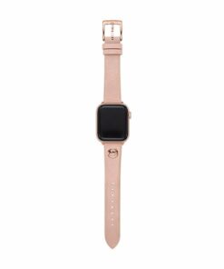 Michael Kors - Logo Charm Blush Leather 38/40mm Band for Apple Watch®