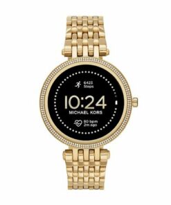 Michael Kors - Darci Gen 5E Smartwatch 43mm - Gold-Tone Stainless Steel