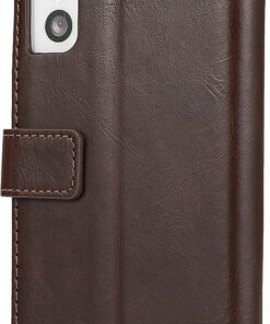 SaharaCase - Folio Wallet Case for Samsung Galaxy S21 5G - Brown