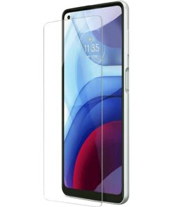 SaharaCase - Ultra Strong+ ZeroDamage HD Glass Screen Protector for Motorola Moto G Power (2021) - Clear