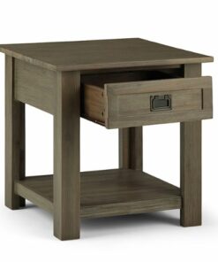 Simpli Home - Monroe End Table - Distressed Grey