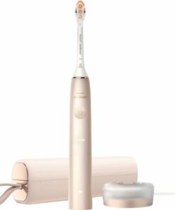 Philips Sonicare - 9900 Prestige Rechargeable Electric Toothbrush with SenseIQ - Champagne