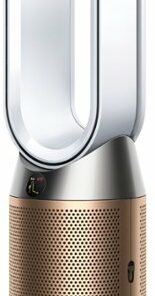 Dyson - Purifier Hot + Cool Formaldehyde - HP09 - Smart Tower Air Purifier, Heater and Fan - White/Gold