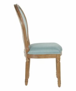 OSP Home Furnishings - Lillian Oval Back Chair - Klein Sea