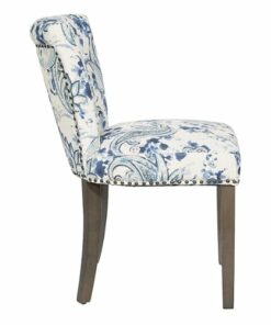 OSP Home Furnishings - Kendal Chair - Paisley Blue