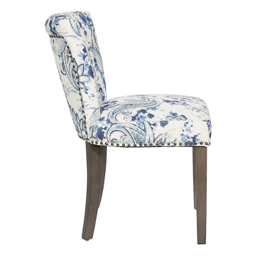 OSP Home Furnishings - Kendal Chair - Paisley Blue