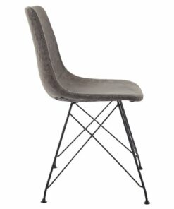 OSP Home Furnishings - Trenton Chair 2/CTN - Charcoal