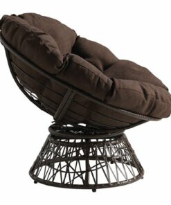 OSP Home Furnishings - Papasan Chair - Brown