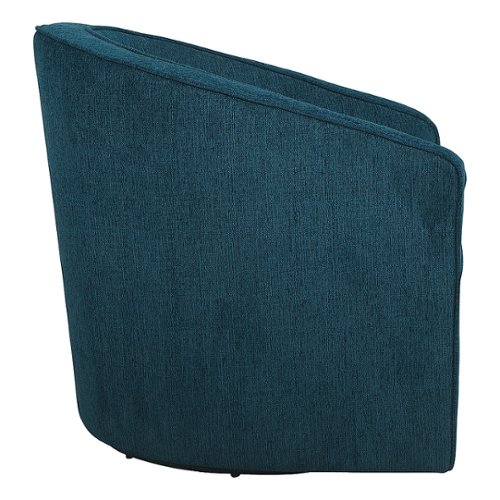 OSP Home Furnishings - Danica Swivel Chair - Azure